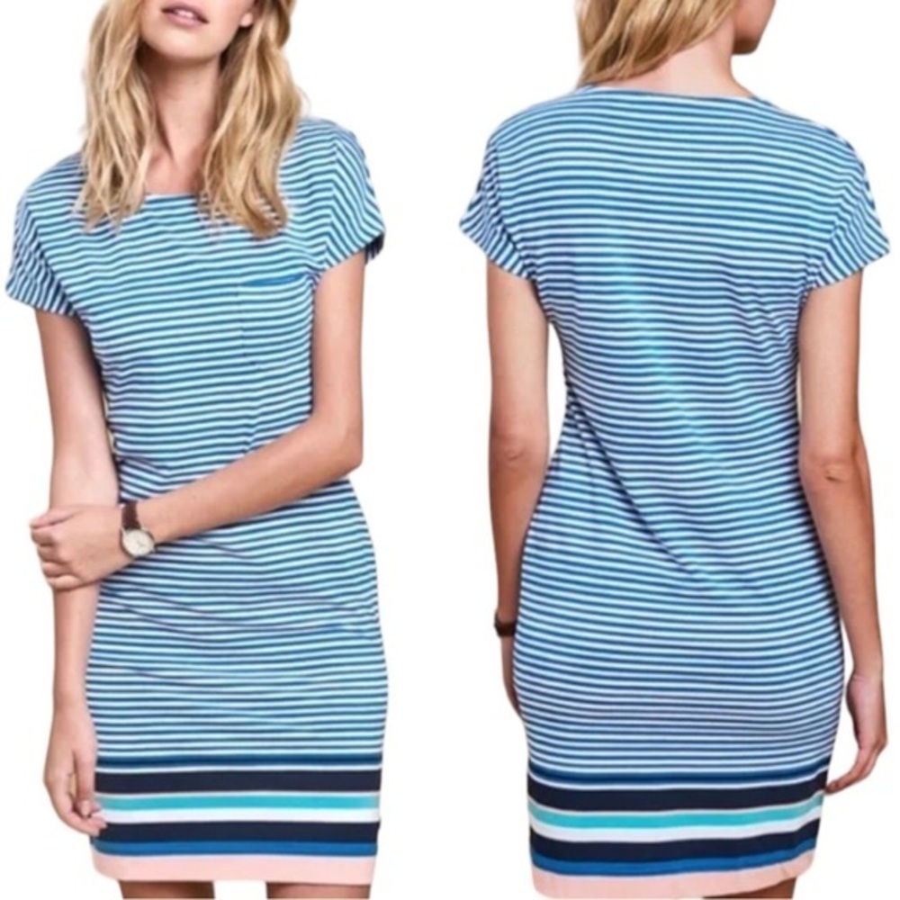 Barbour Harewood Stripe Dress Size 6